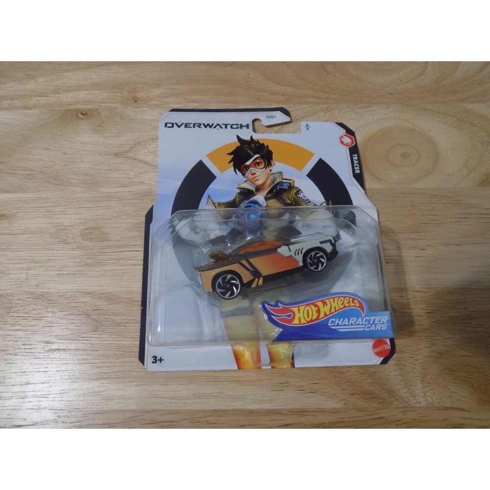 Tracer Overwatch Hot Wheels Character Sculpt Car